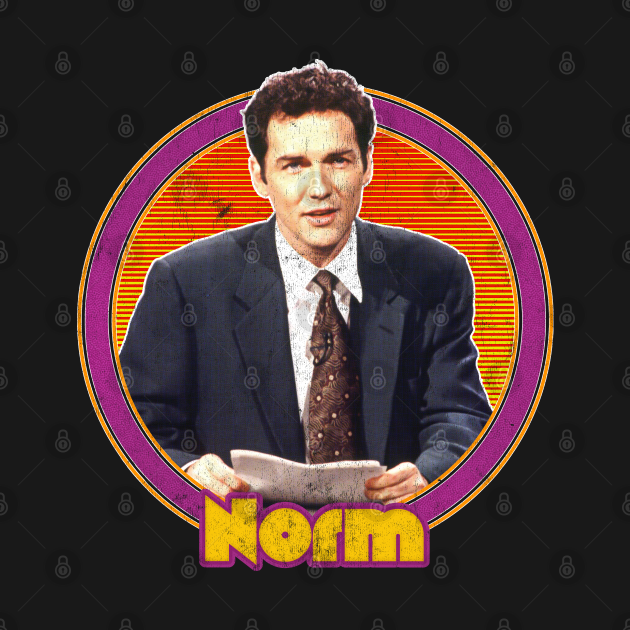 Discover Norm Macdonald // 90s Style Retro-Look Fan Design - Norm Macdonald - T-Shirts