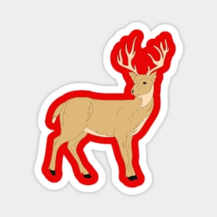 Red Deer Magnet