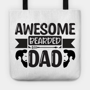 Awesome Bearded Dad Tote