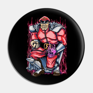 The Shadaloo Knight Pin