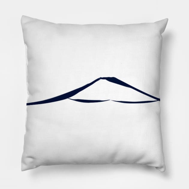 Mt Fuji Pillow by Like Water