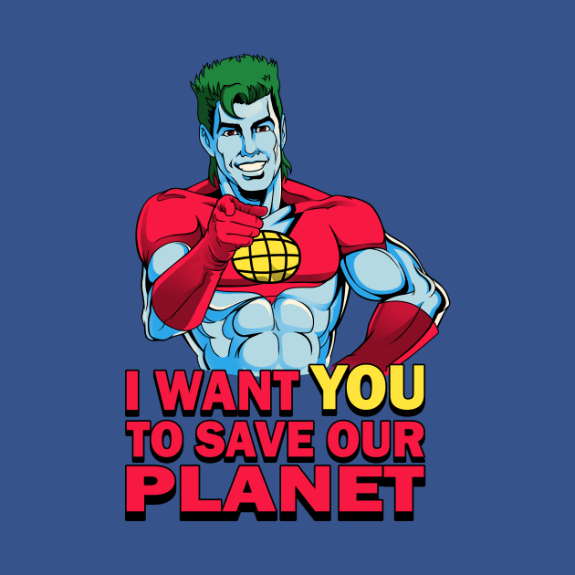 Planeteer Call by Batang 90s Art