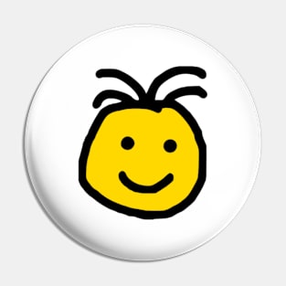 Cute Happy Smiling Emoji Face Pin