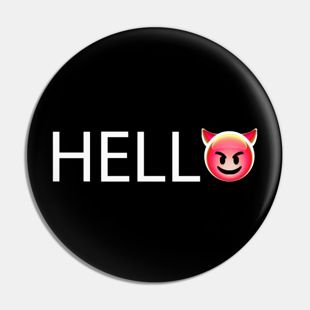 Hell-o Pin by Blacklinesw9