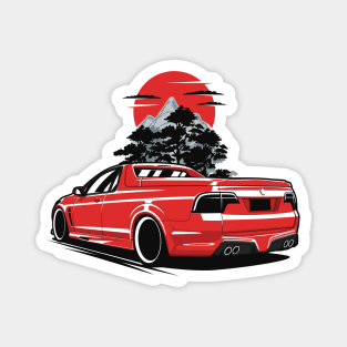 Red HSV GTS Maloo Magnet