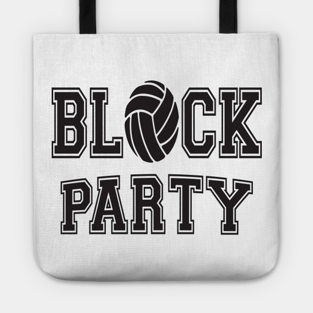 volleyball tote bag