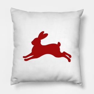 Year of the rabbit, Lucky red rabbit Pillow