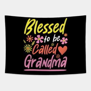 Blessed to be Called Grandma Tapestry