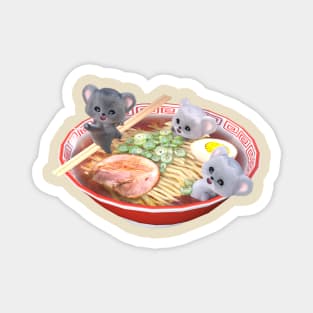 Ramen Mouse Party Magnet