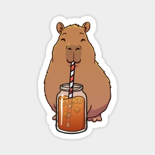 Capybara Iced Tea Magnet