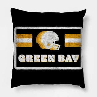 Green Bay Football Pillow