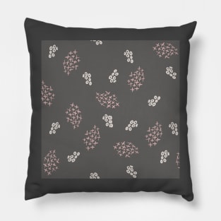 Seeds and Nuts Boho Botanical Pillow