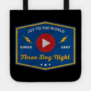 Three Dog Night // Play Button Tote