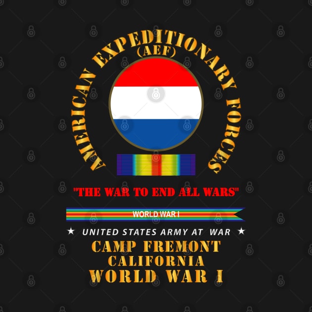 AEF - The war to end all wars - WWI SVC - Streamer - Camp Fremont, CA X 300 by twix123844