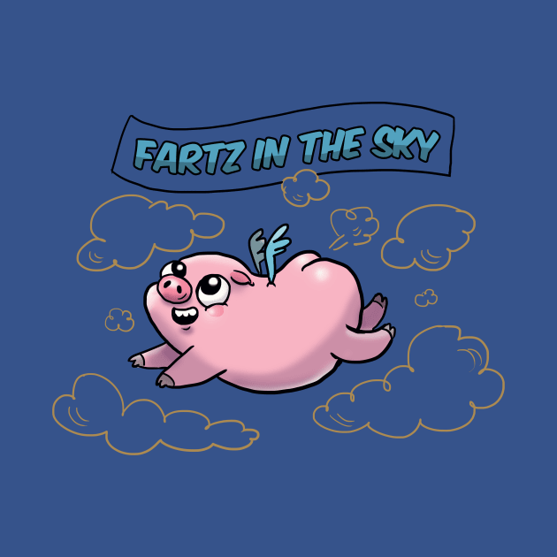 farts in the sky by samanta flôor