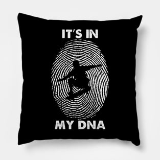 Skateboarding Funny It's in my DNA t gift for skaters Pillow