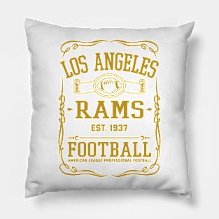 Vintage Rams American Football Pillow