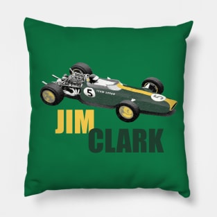 Jim Clark, the original Flying Scotsman Pillow