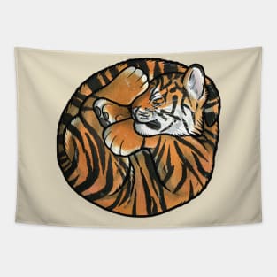 Tiger cub Tapestry