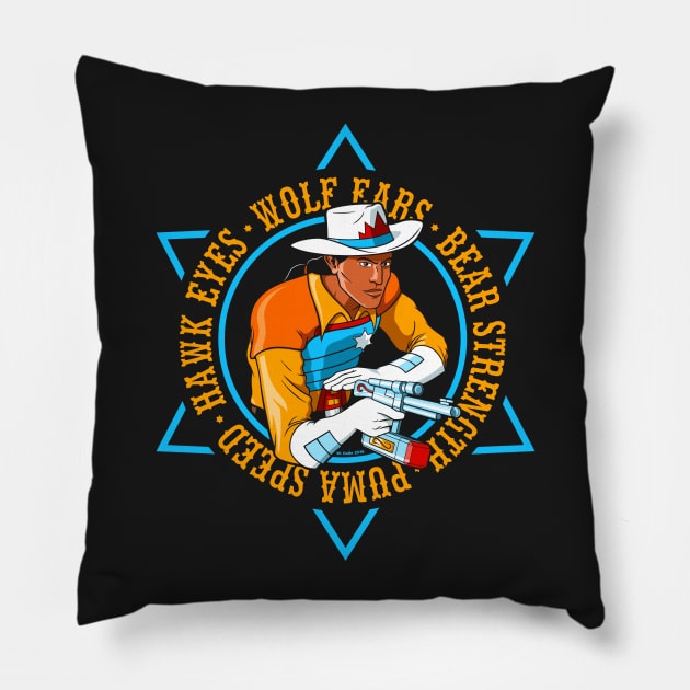 Bravestarr Pillow by wloem