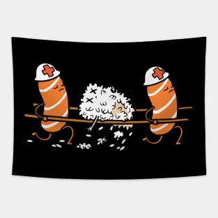 Injured Rice merch Tapestry