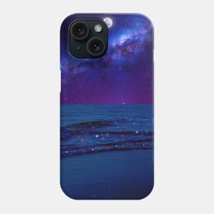 The silence of the ocean Phone Case