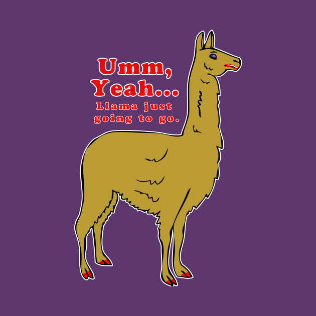 Cute Llama #5 by RockettGraph1cs