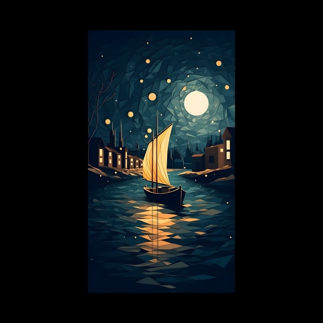 Sailing under Starry Skies by Mistywisp