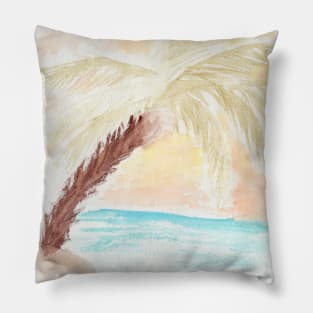 Watercolour Tropics Pillow