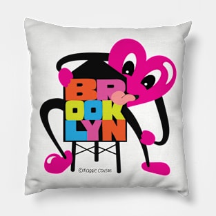 Licking Brooklyn Pillow