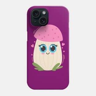 Cute Mushroom Art Design Phone Case