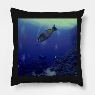 WHO NEEDS A YELLOW SUBMARINE? Pillow