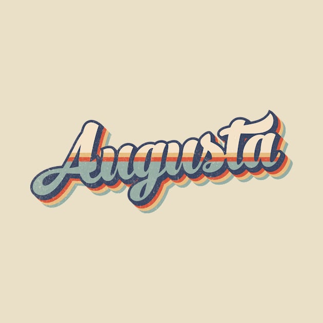 Augusta // Retro Vintage Style by Stacy Peters Art