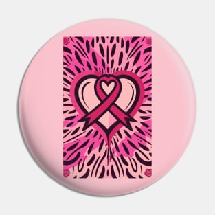 pink ribbon Pin