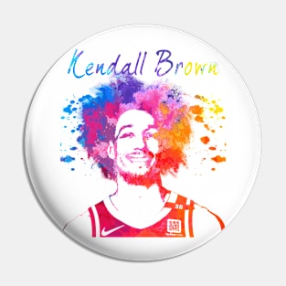 Kendall Brown Pin