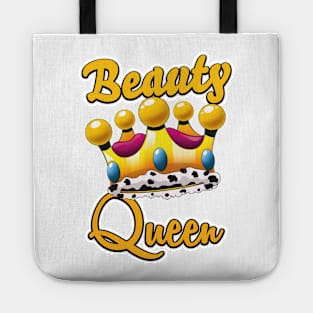 Beauty Queen logo Tote