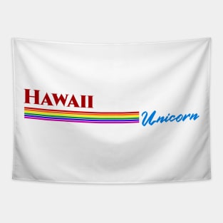 Hawaii Unicorn Gift Tapestry