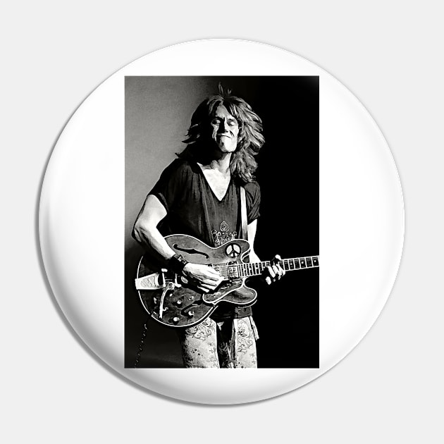 Alvin Lee Print Ten Years After Rock Blues Rockabilly Pin by ZiggyPrint