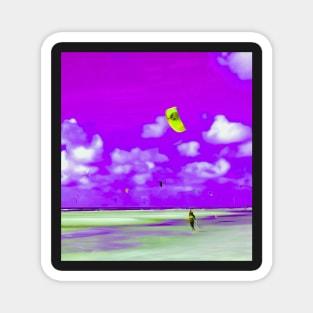 Lonely Kite Beach No. 7 Magnet