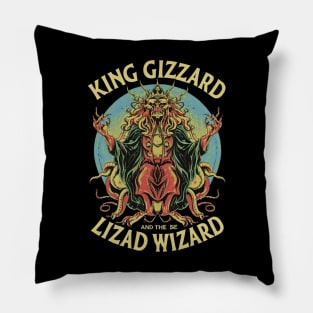 Psychedelic Wizards' Serenade Pillow