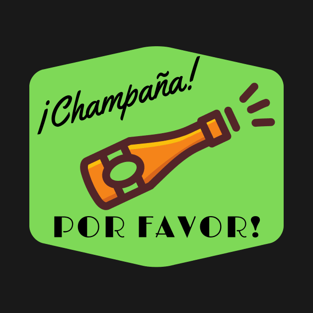 Champagne, please! by Closer T-shirts