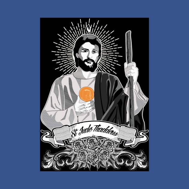 ST. JUDE THADDEUS - NOVENA IMAGE by Obedience │Exalted Apparel