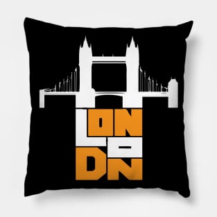 London tee design birthday gift graphic Pillow