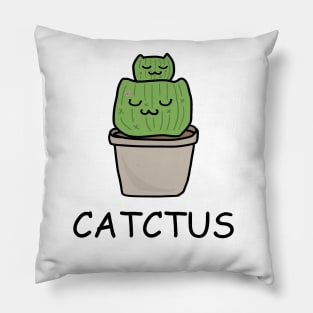 Catctus Cute Funny Cactus Cat Plant Pillow