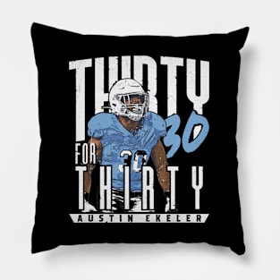 Austin Ekeler Los Angeles C Thirty For Thirty Pillow