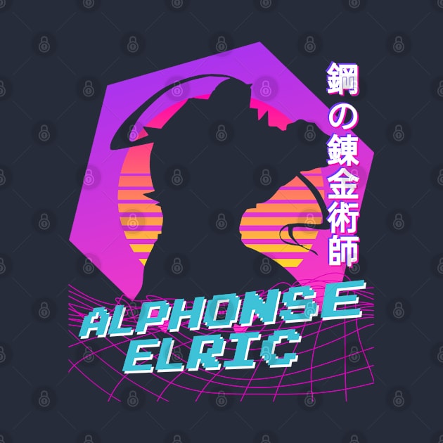 Alphonse Elric - Vaporwave by The Artz