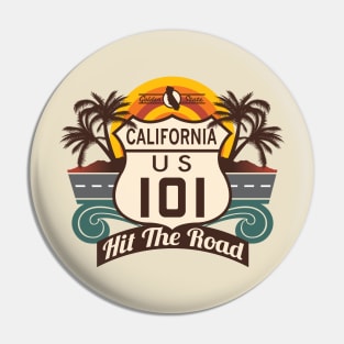 California 101 Pin
