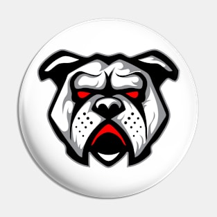 Bulldog Head 6a AMZ Pin