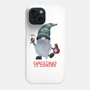 Gnome Christmas is coming Phone Case