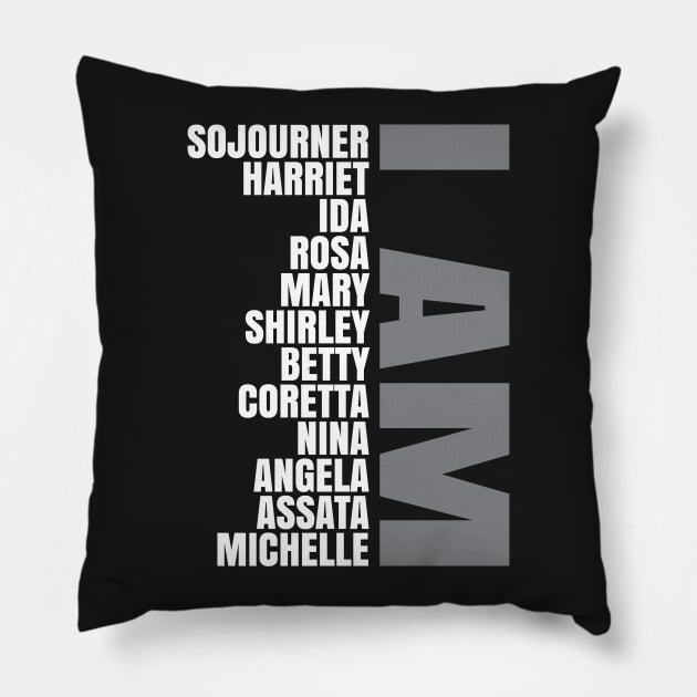 I Am A Strong Black Woman Pillow by UrbanLifeApparel